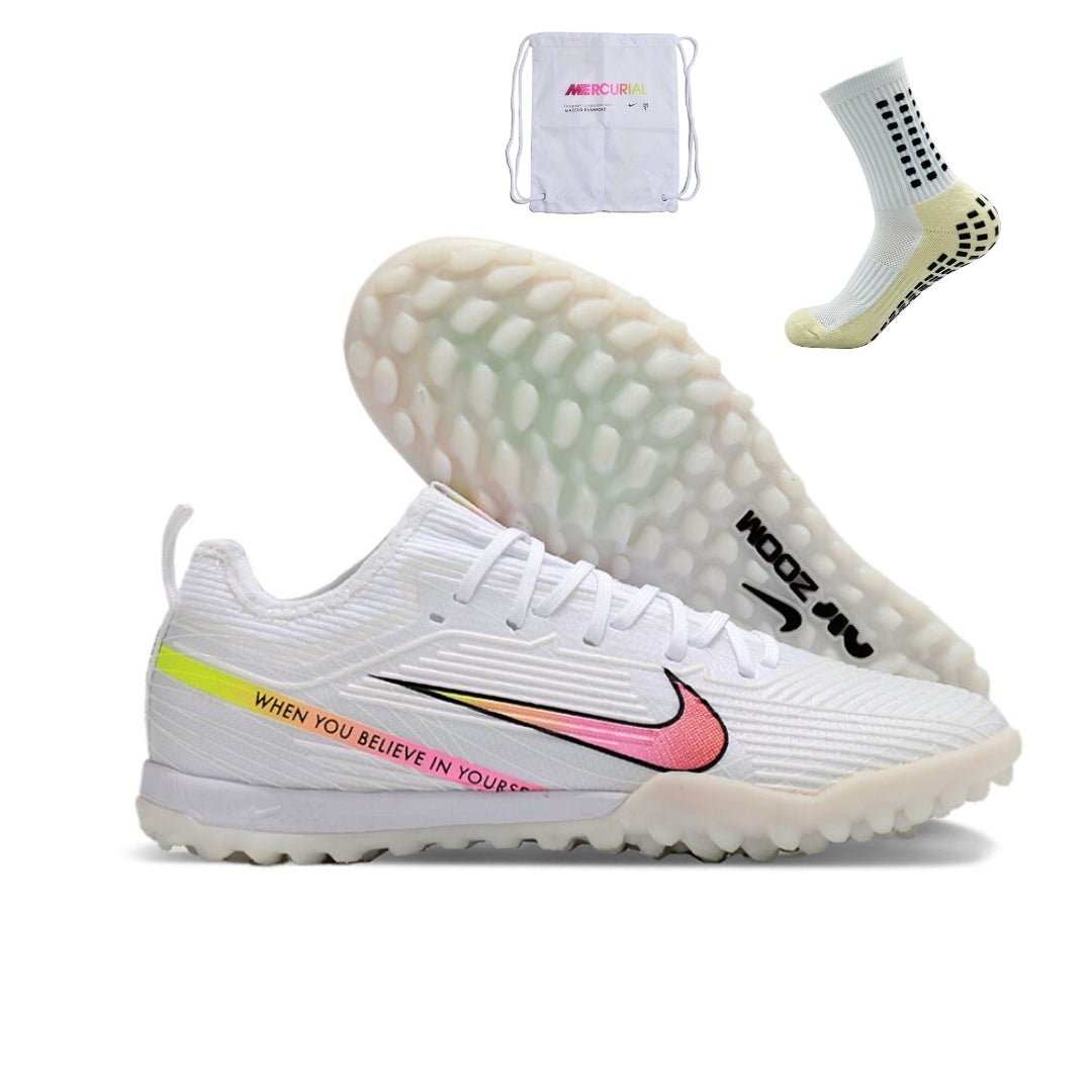 Nike Mercurial Air Zoom Vapor 15 Pro Society - Branco Rosa