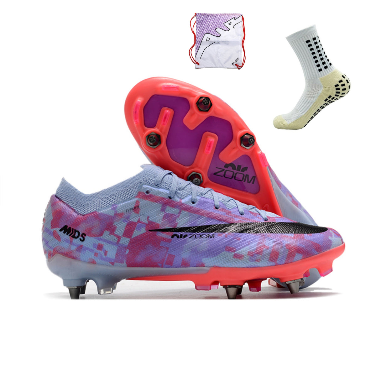 Nike Air Zoom Mercurial Vapor 15 Elite SG TRAVA MISTA - Dream Speed 006