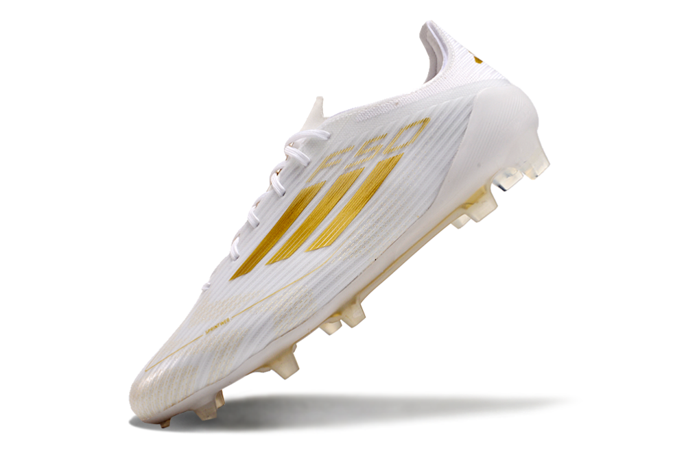 Adidas F50 Elite FG - Branco Dourado