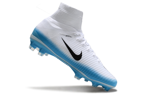Nike Mercurial Zoom Superfly 5 Elite FG - Branco Azul