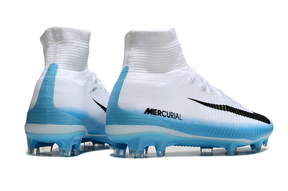 Nike Mercurial Zoom Superfly 5 Elite FG - Branco Azul