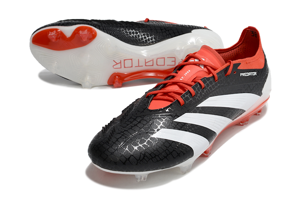 Adidas Predator Elite FG - Vermelho Preto