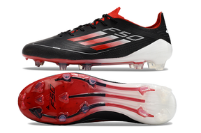 Adidas F50 Elite FG - Preto Vermelho