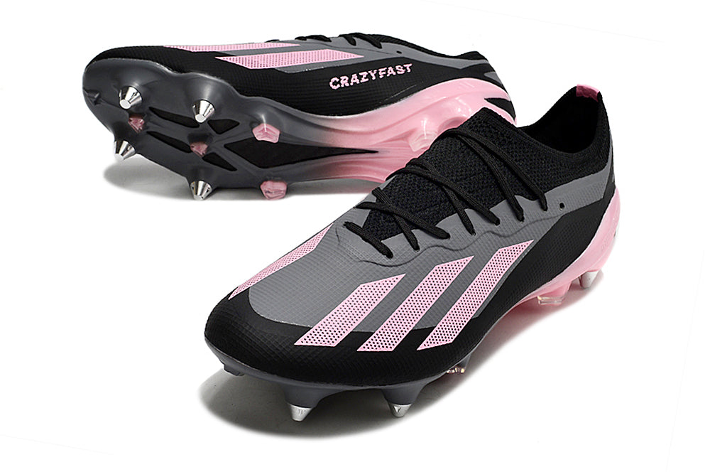 Adidas X Crazyfast.1 SG - Preto Rosa