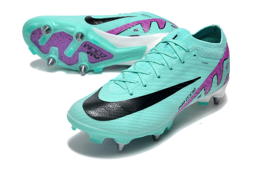 Nike Air Zoom Mercurial Vapor 15 Elite SG TRAVA MISTA - Azul