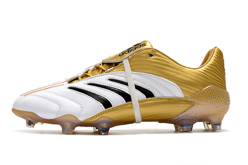Adidas Predator Mania Absolute FG Branco Dourado