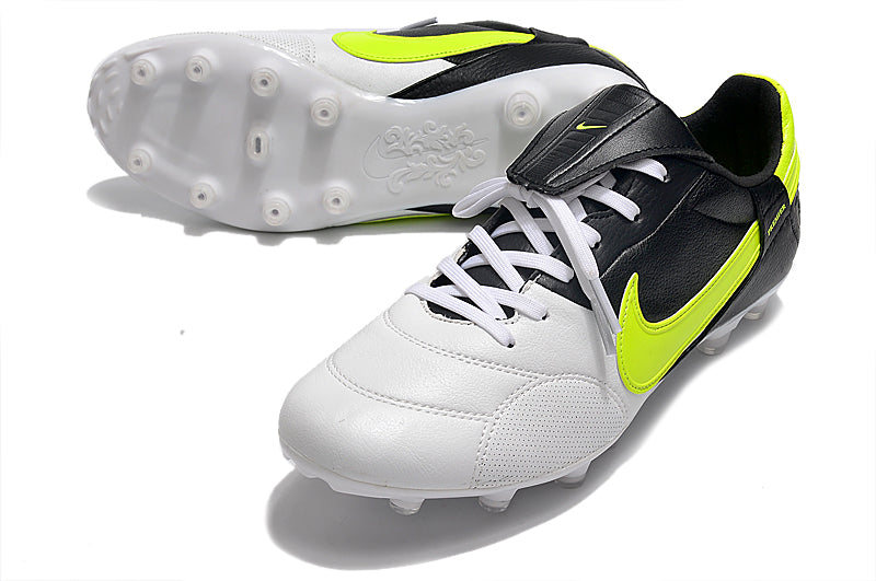 Nike Premier 3 FG Elite - Preto Cinza Verde
