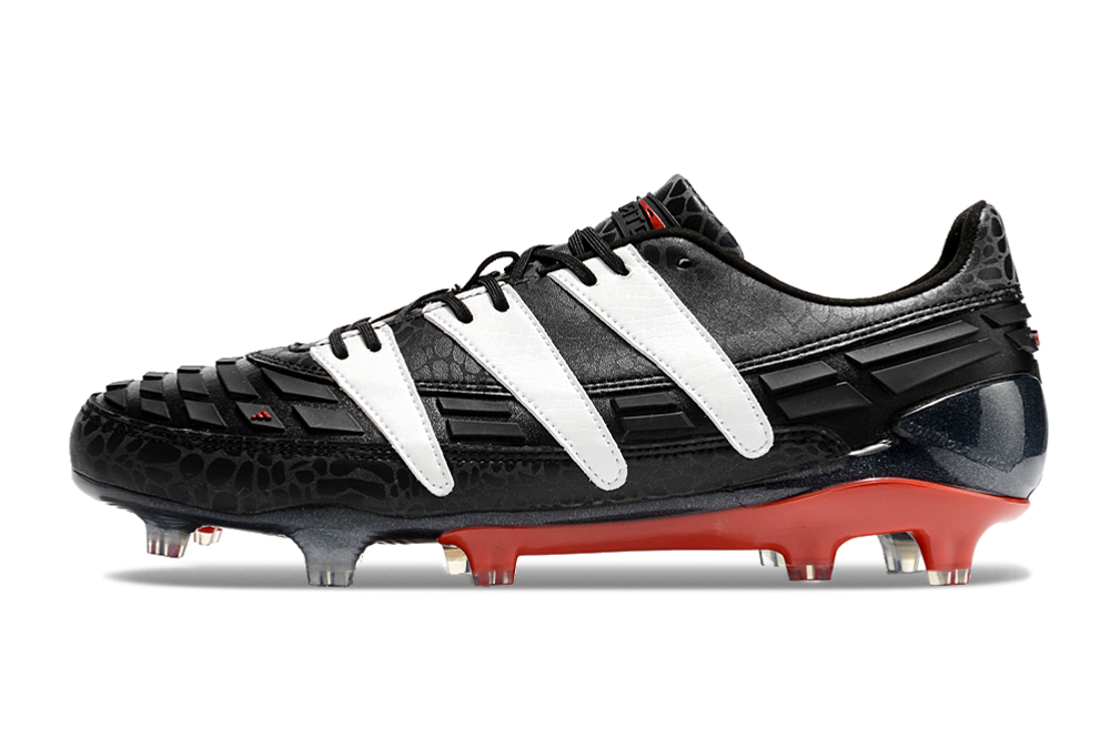 Adidas Predator Accelerator 94 FG - Preto Vermellho