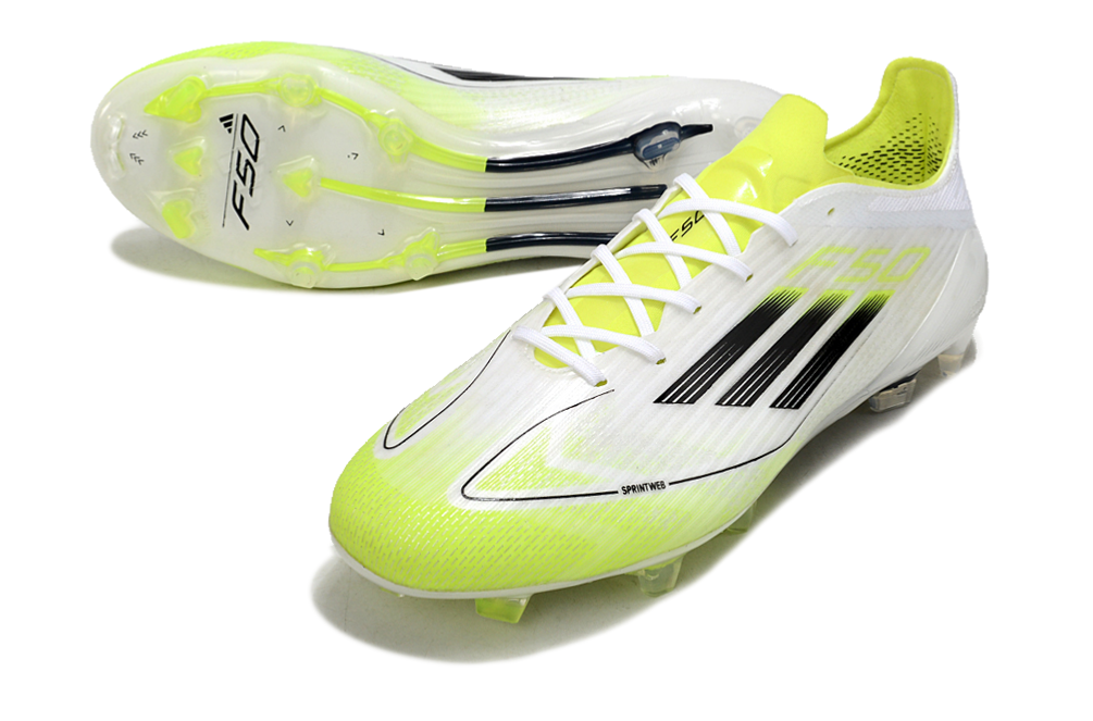 Adidas F50 Elite FG - Branco Verde
